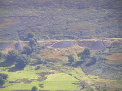 
East Blaina Red Ash Colliery from the West side of the valley, August 2010
